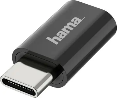 Hama USB 2.0 adapter [1x micro USB ženski konektor - 1x moški konektor USB-C®]