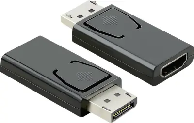 Value 12.99.3158  adapter [1x moški konektor DisplayPort - 1x ženski konektor HDMI] črna