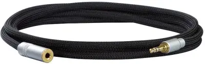 Dynavox 207378 avdio podaljšek [1x priključna doza za 3\,5 mm banana moški konektor - 1x 3\,5 mm banana moški konektor] 1.50 m črna