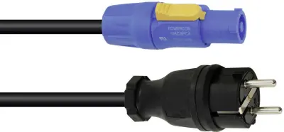 Omrežni kabel POWERCON\, 5\,0 m H07RN-F 3G1.5 Napajlni kabel POWERCON 5\,0m H07RN-F 3G1\,5