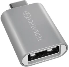 Terratec USB 2.0 adapter [1x moški konektor USB-C® - 1x USB 3.2 gen. 2 vtičnici A (USB 3.1)] CONNECT C1