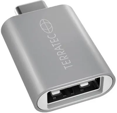 Terratec USB 2.0 adapter [1x moški konektor USB-C® - 1x USB 3.2 gen. 2 vtičnica A (USB 3.1)] CONNECT C1