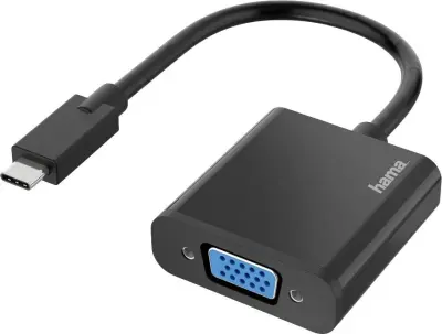 Hama USB 2.0 adapter [1x ženski konektor VGA - 1x moški konektor USB-C®]