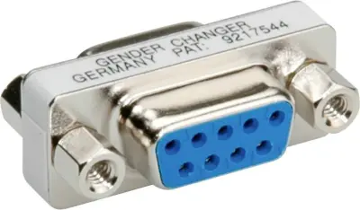 Roline serijski adapter [1x 9-polni ženski konektor D-Sub - 1x 9-polni ženski konektor D-Sub]