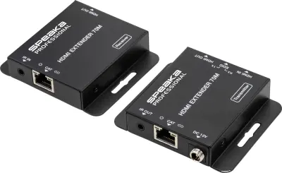 SpeaKa Professional SP-HDE-200 HDMI® HDMI razširitev preko omrežnega kabla RJ45 70 m