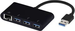 Vivanco USB 3.0 adapter [4x RJ45 vtičnica\, USB 3.2 gen. 1 vtičnica A (USB 3.0) - 1x USB 3.2 gen. 2 vtiča A (USB 3.1)] 39638