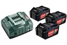 Metabo Basic-Set 3 x 5.2 Ah 685048000 akumulator in polnilec orodja  18 V 5.2 Ah