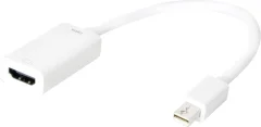 LogiLink CV0036B  adapter [1x moški konektor mini Displayport - 1x ženski konektor HDMI] bela  15.00 cm