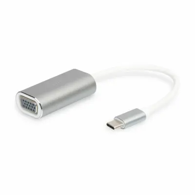 Digitus DA-70837 USB 3.2 gen. 1 (USB 3.0)/VGA adapter [1x USB 3.2 gen. 1 vtič C (USB 3.0) - 1x ženski konektor VGA] aluminijasto srebrna zaščiten 20.0