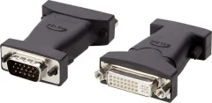 Belkin F2E4261bt DVI / VGA adapter [1x ženski konektor DVI\, 24 + 5 polov - 1x moški konektor VGA] črna