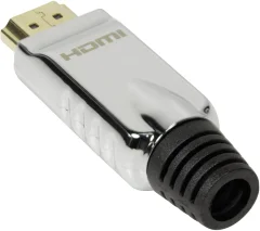 LogiLink CHP001 HDMI adapter [1x prosti konec - 1x moški konektor HDMI] črna\, srebrna