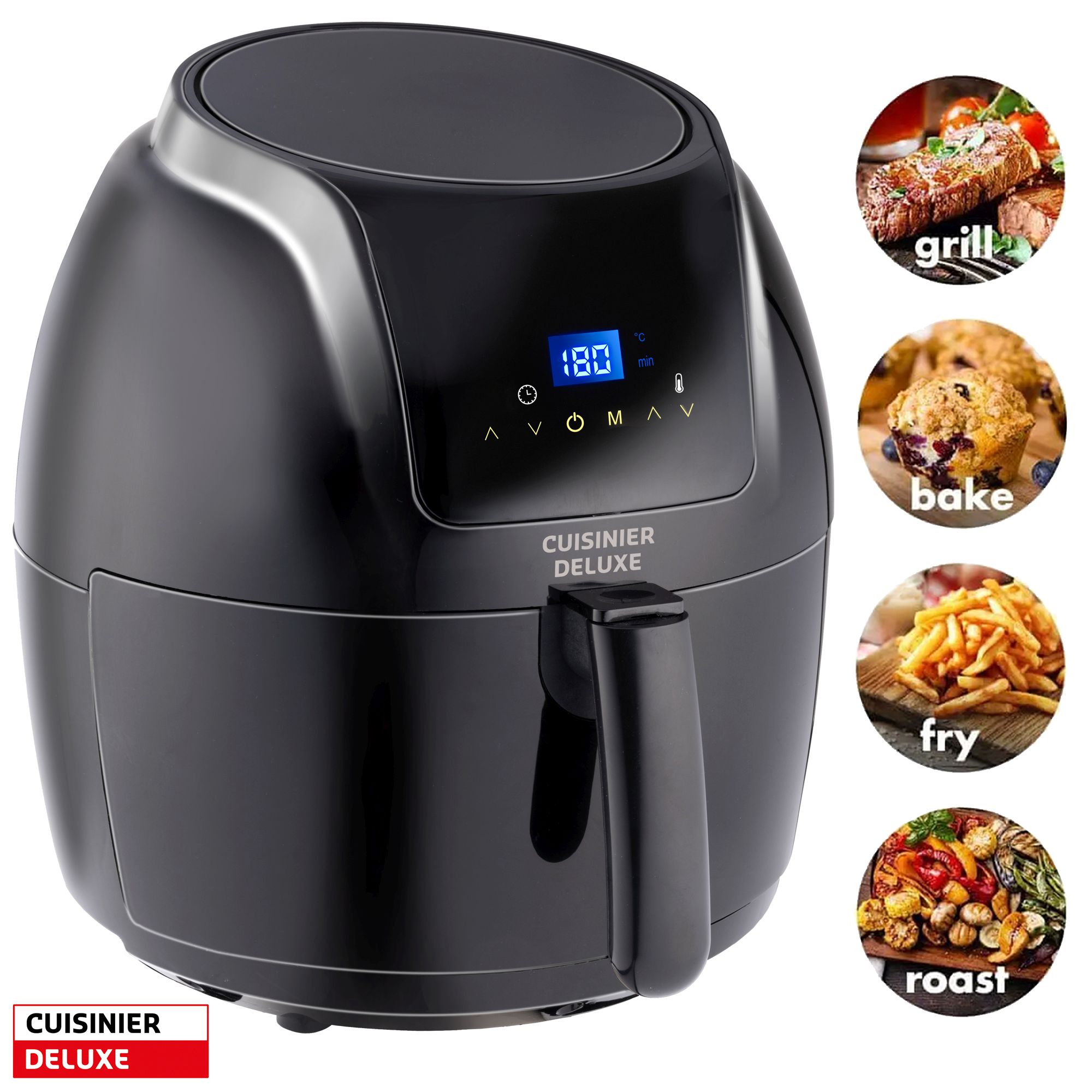 CUISINIER DELUXE 5216 XXL 5L Cvrtnik/friteza