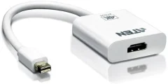 ATEN VC981-AT DisplayPort / HDMI adapter [1x moški konektor mini displayport - 1x ženski konektor HDMI] bela  10.00 cm