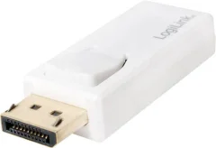 LogiLink CV0100 DisplayPort / HDMI adapter [1x moški konektor DisplayPort - 1x ženski konektor HDMI] bela