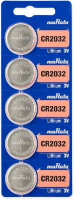 Murata CR2032-BEABAE gumbne celice CR 2032 litij  3 V 5 kos