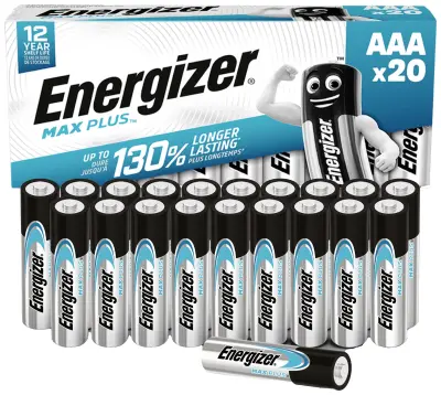 Energizer Max Plus Industrial micro (AAA)-baterija alkalno-manganov  1.5 V 20 kos