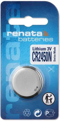 Gumbna baterija CR 2450N litijeva Renata CR2450N 540 mAh 3 V\, 1 kos