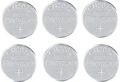 Energizer gumbne celice CR 2032 3 V 6 kos 240 mAh litij CR2032