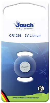 Jauch Quartz gumbne celice CR 1025 3 V 1 kos 30 mAh litij