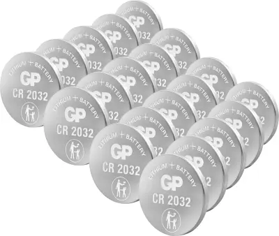 GP Batteries gumbne celice CR 2032 3 V 20 kos  litij GPCR2032STD841C20