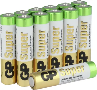 GP Batteries Super micro (AAA)-baterija alkalno-manganov  1.5 V 12 kos