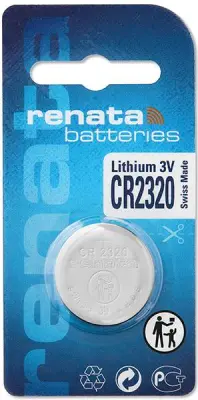 Gumbna baterija CR 2320 litijeva Renata CR2320 150 mAh 3 V\, 1 kos