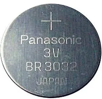 Gumbna baterija BR 3032 litijeva Panasonic BR3032 500 mAh 3 V\, 1 kos