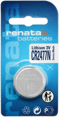 Gumbna baterija CR 2477N litijeva Renata CR2477N 950 mAh 3 V\, 1 kos