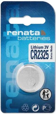 Gumbna baterija CR 2325 litijeva Renata CR2325 190 mAh 3 V\, 1 kos