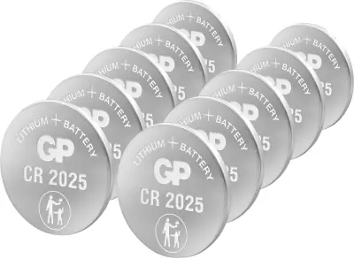 GP Batteries gumbne celice CR 2025 3 V 10 kos  litij GPCR2025STD955C10