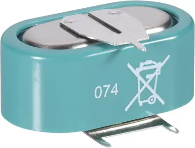 Varta V2/150H-SLF ++/- gumbni akumulator 150H NiMH 150 mAh 2.4 V 1 kos Gumbni akumulator 150H NiMH Varta 2V 150 H SLF 150 mAh 2.4 V\, 1 kos