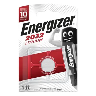 Gumbna baterija CR 2032 litijeva Energizer CR2032 240 mAh 3 V\, 1 kos