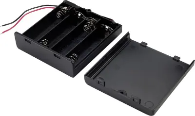 Držalo za baterije 4x Mignon (AA) kabel TRU COMPONENTS SBH341-1AS
