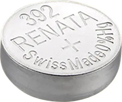 Gumbna baterija 392 srebrovo-oksidna Renata SR41 primerna za visoke tokove 45 mAh 1.55 V\, 1 kos