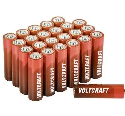 VOLTCRAFT Industrial LR6 mignon (AA)-baterija alkalno-manganov 3000 mAh 1.5 V 24 kos