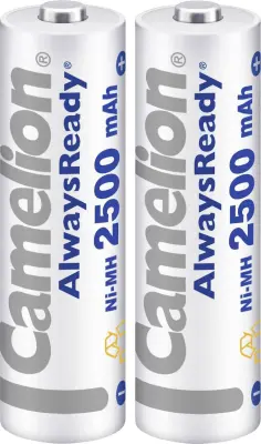 Camelion AlwaysReady mignon (aa)-akumulator NiMH 2500 mAh 1.2 V 2 kos