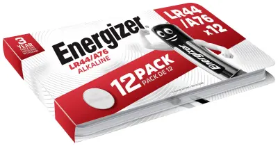 Energizer gumbne celice LR 44 1.5 V 12 kos 150 mAh alkalno-manganov AG13