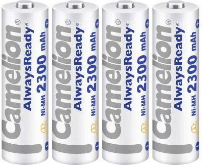 Camelion AlwaysReady mignon (aa)-akumulator NiMH 2300 mAh 1.2 V 4 kos