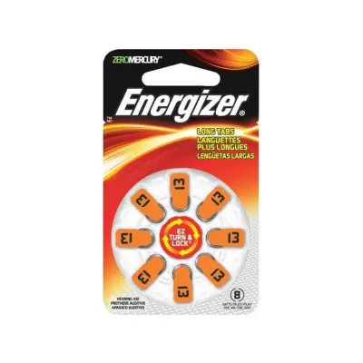 Gumbna baterija ZA 13 cink-zrak Energizer PR48 baterija za slušni aparat 280 mAh 1.4 V\, 8 kosov