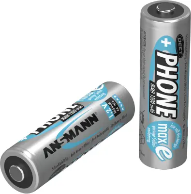 Mignon (AA) akumulator NiMH Ansmann DECT maxE HR06 1300 mAh 1.2 V 2 kosa