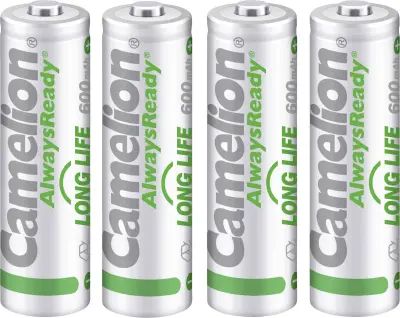 Camelion AlwaysReady Solar mignon (aa)-akumulator NiMH 600 mAh 1.2 V 4 kos
