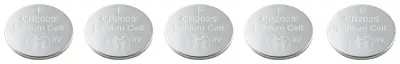 VOLTCRAFT gumbne celice CR 2025 3 V 5 kos 160 mAh litij LM2025