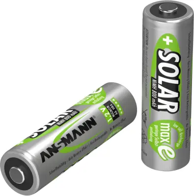 Mignon (AA)-akumulator NiMH Ansmann HR06 Solar maxE 800 mAh 1.2 V 2 kos