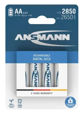 Ansmann Digital HR06 mignon (aa)-akumulator NiMH 2650 mAh 1.2 V 4 kos