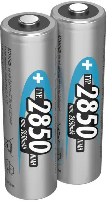 Ansmann HR06 mignon (aa)-akumulator NiMH 2650 mAh 1.2 V 2 kos