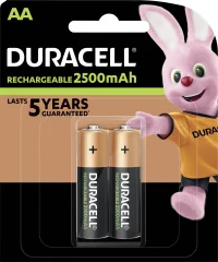 Duracell PreCharged mignon (aa)-akumulator NiMH  1.2 V 2 kos