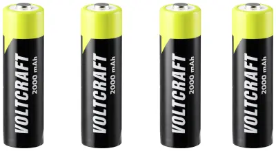 VOLTCRAFT Endurance mignon (aa)-akumulator NiMH 2000 mAh 1.2 V 4 kos