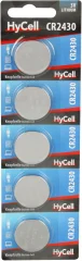 HyCell CR2430 gumbne celice CR 2430 litij 300 mAh 3 V 5 kos