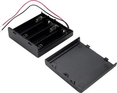 Držalo za baterije 4x Mignon (AA) kabel TRU COMPONENTS SBH341-1A