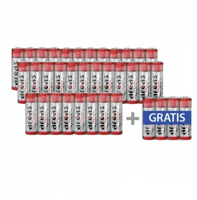 Arcas LR03 mignon (aa)-baterija alkalno-manganov  1.5 V 36 kos